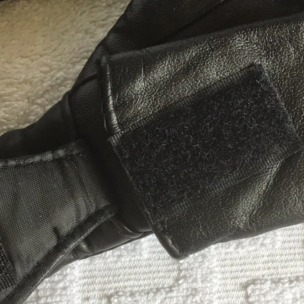 Black Leather Crossbody Bag
